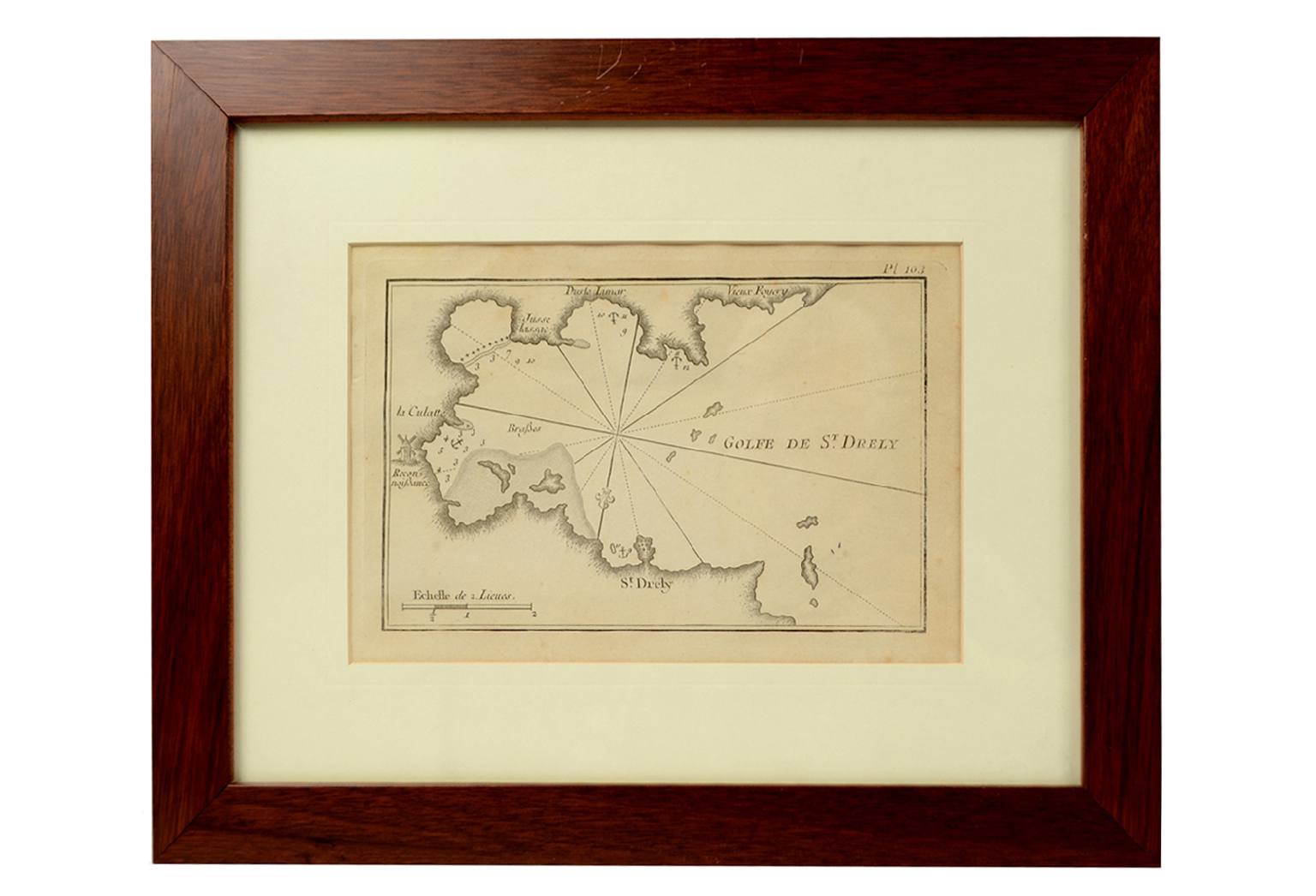 Nautical antiques/2515-Portolano Golfe St Drely