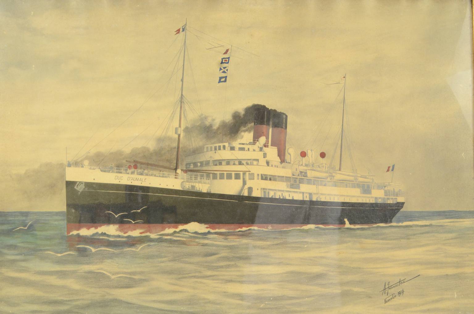 Nautical antiques/2540-Duc D Aumale 1914