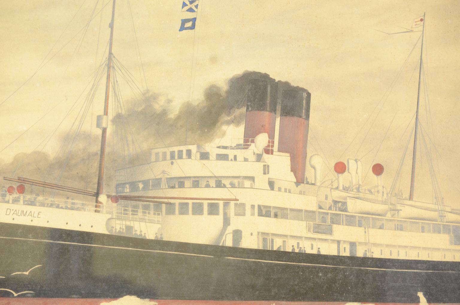 Nautical antiques/2540-Duc D Aumale 1914