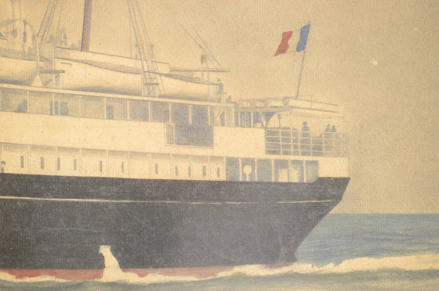 Nautical antiques/2540-Duc D Aumale 1914