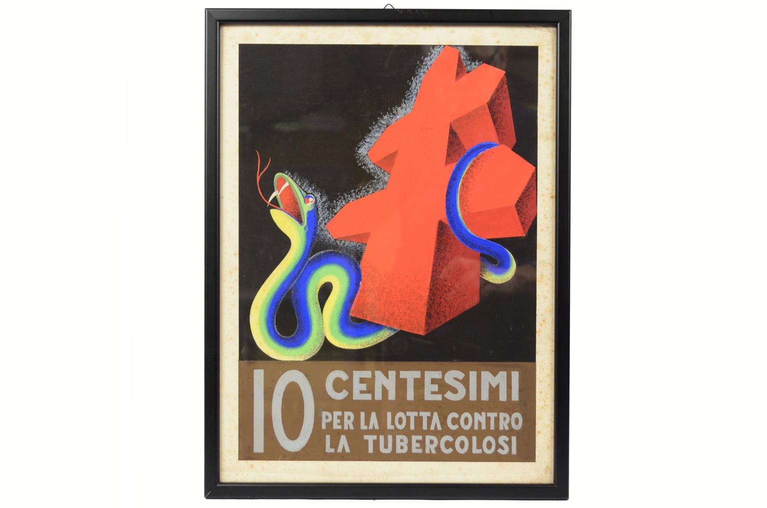 Strumenti medici d'epoca/2566-Bozzetto futurismo 1930