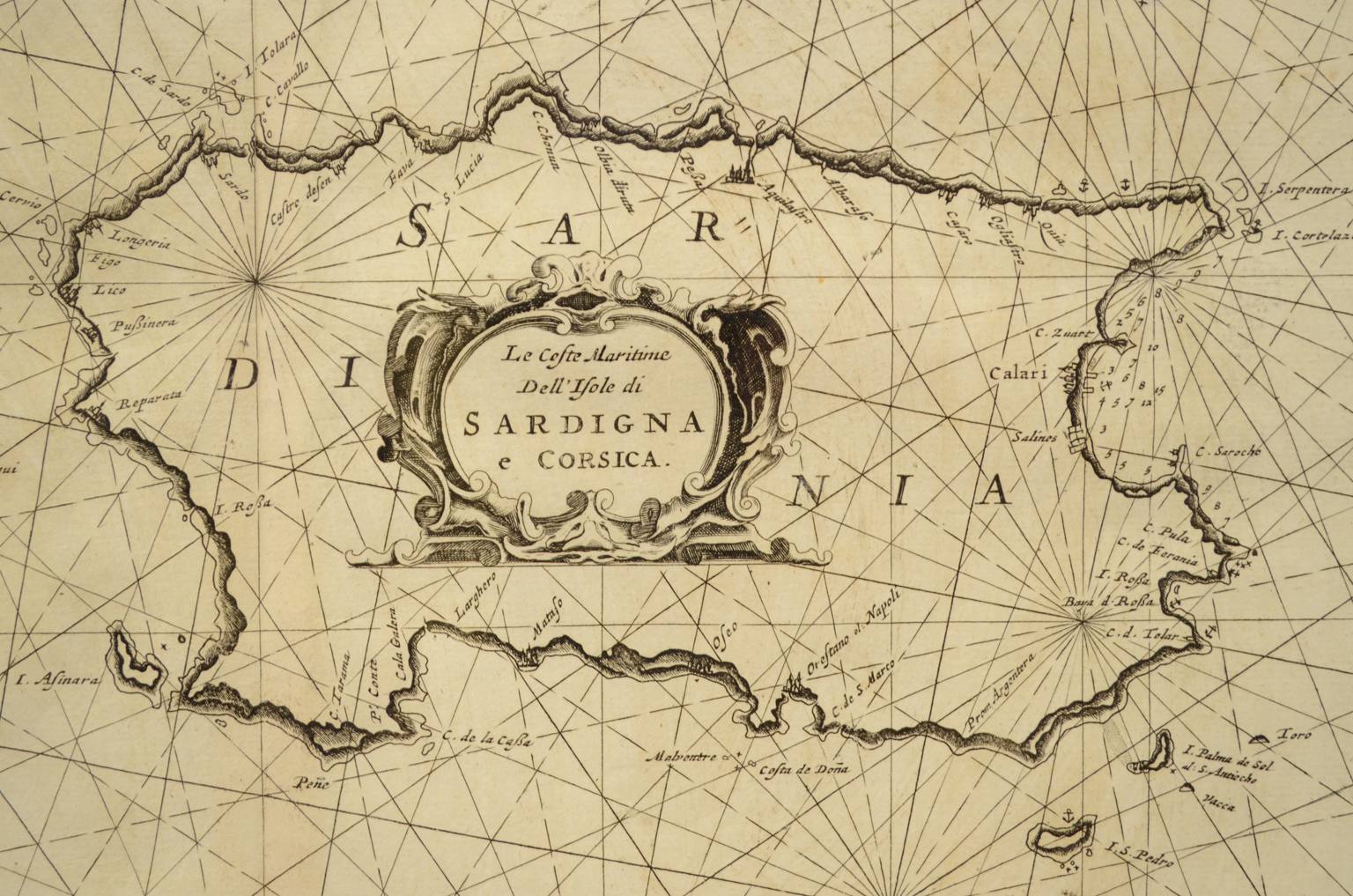 Antiquariato nautico/3047-Carta nautica antica