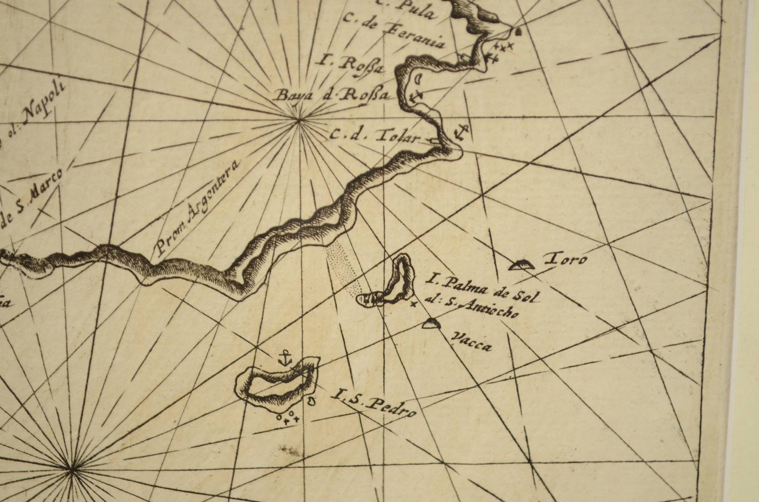 Antiquariato nautico/3047-Carta nautica antica