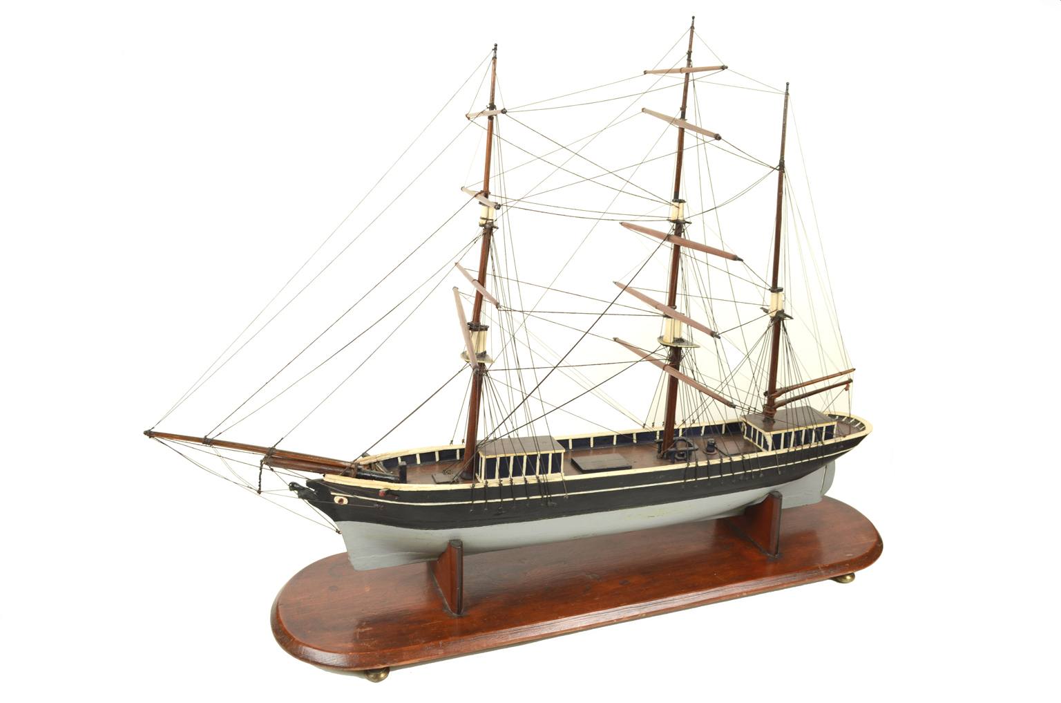 Antiquariato nautico/3077A-Brigantino 1900