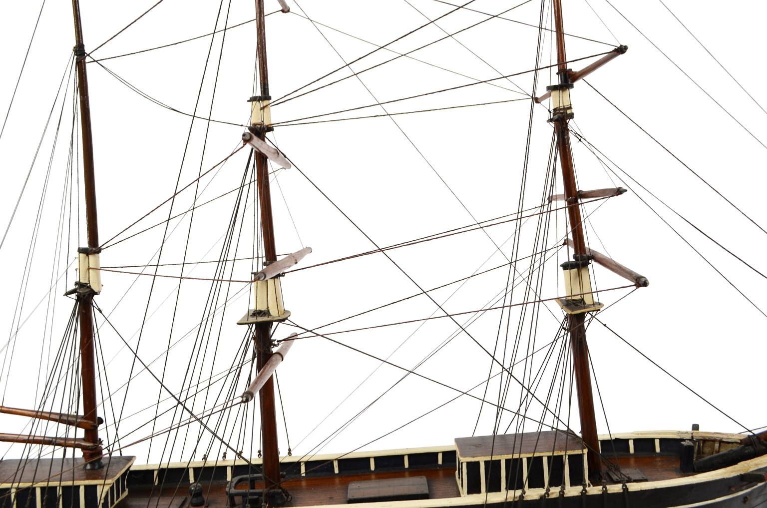 Antiquariato nautico/3077A-Brigantino 1900