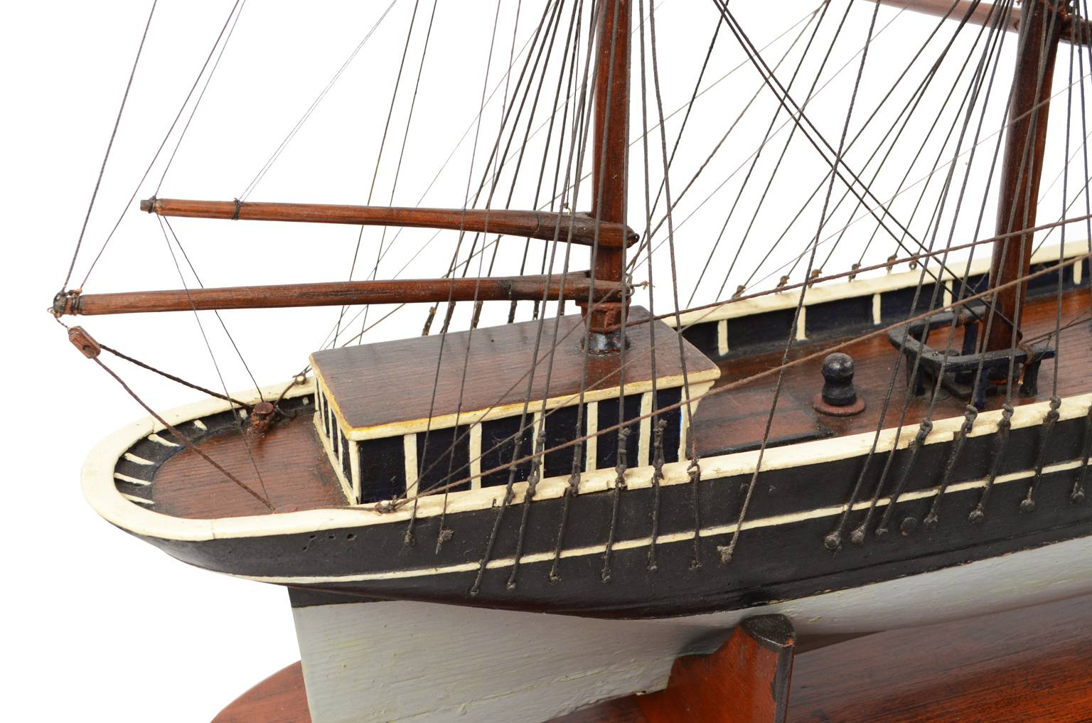 Antiquariato nautico/3077A-Brigantino 1900