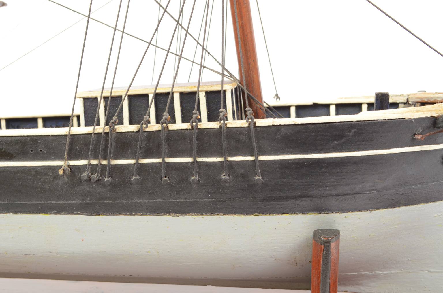 Old ship models/3077A-Brig early 1900