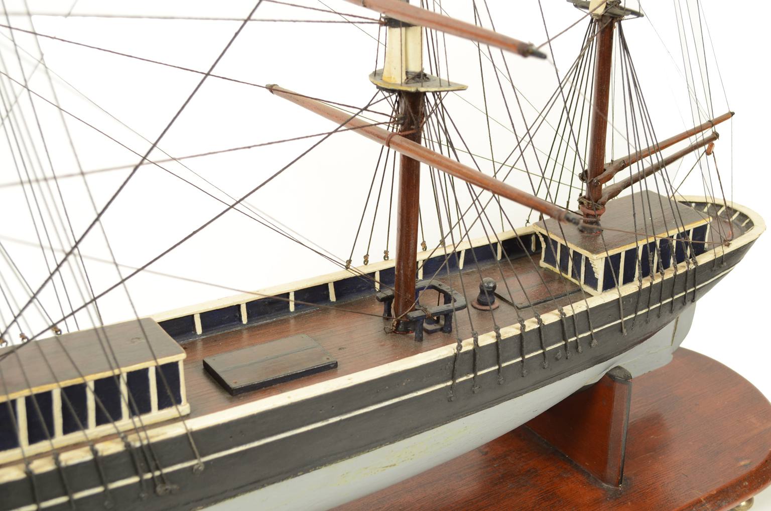 Old ship models/3077A-Brig early 1900