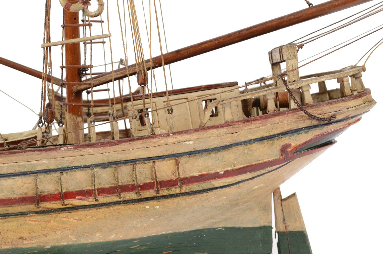 Antiquariato nautico/4496-Modellino caicco