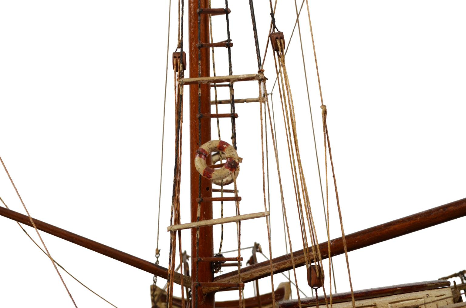 Antiquariato nautico/4496-Modellino caicco
