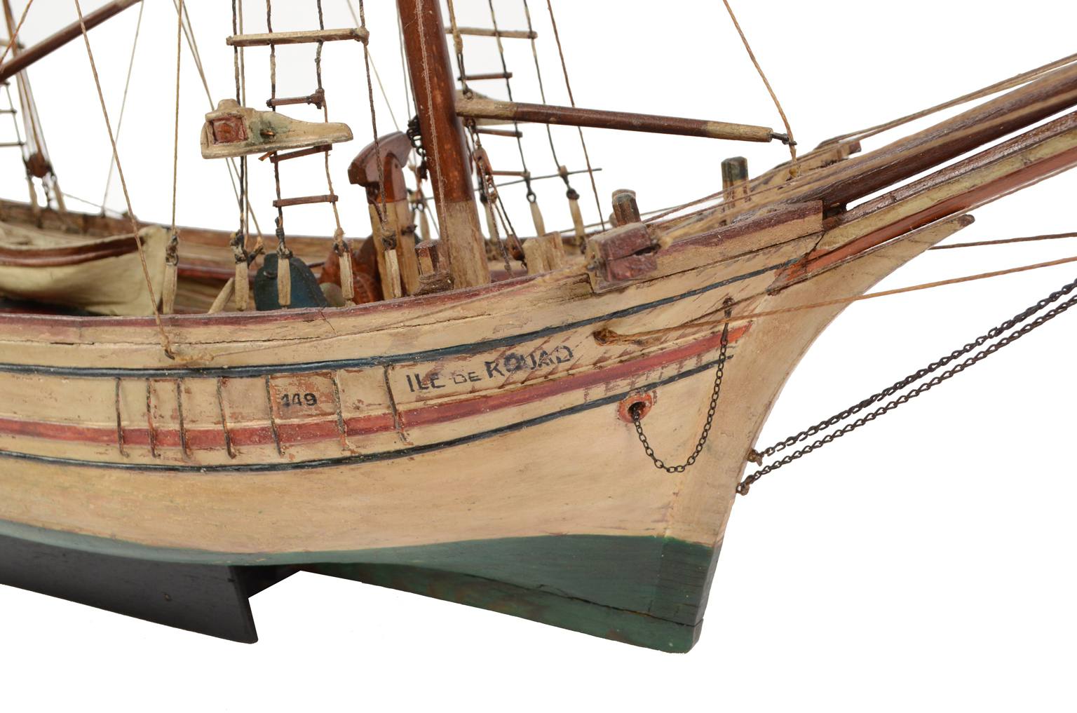 Antiquariato nautico/4496-Modellino caicco