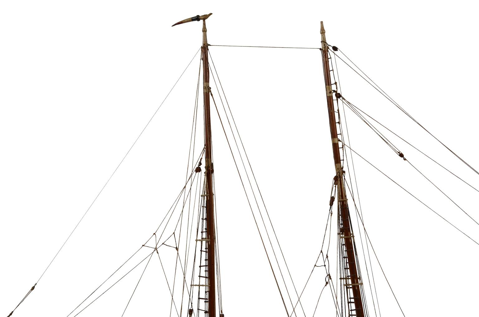 Antiquariato nautico/4496-Modellino caicco