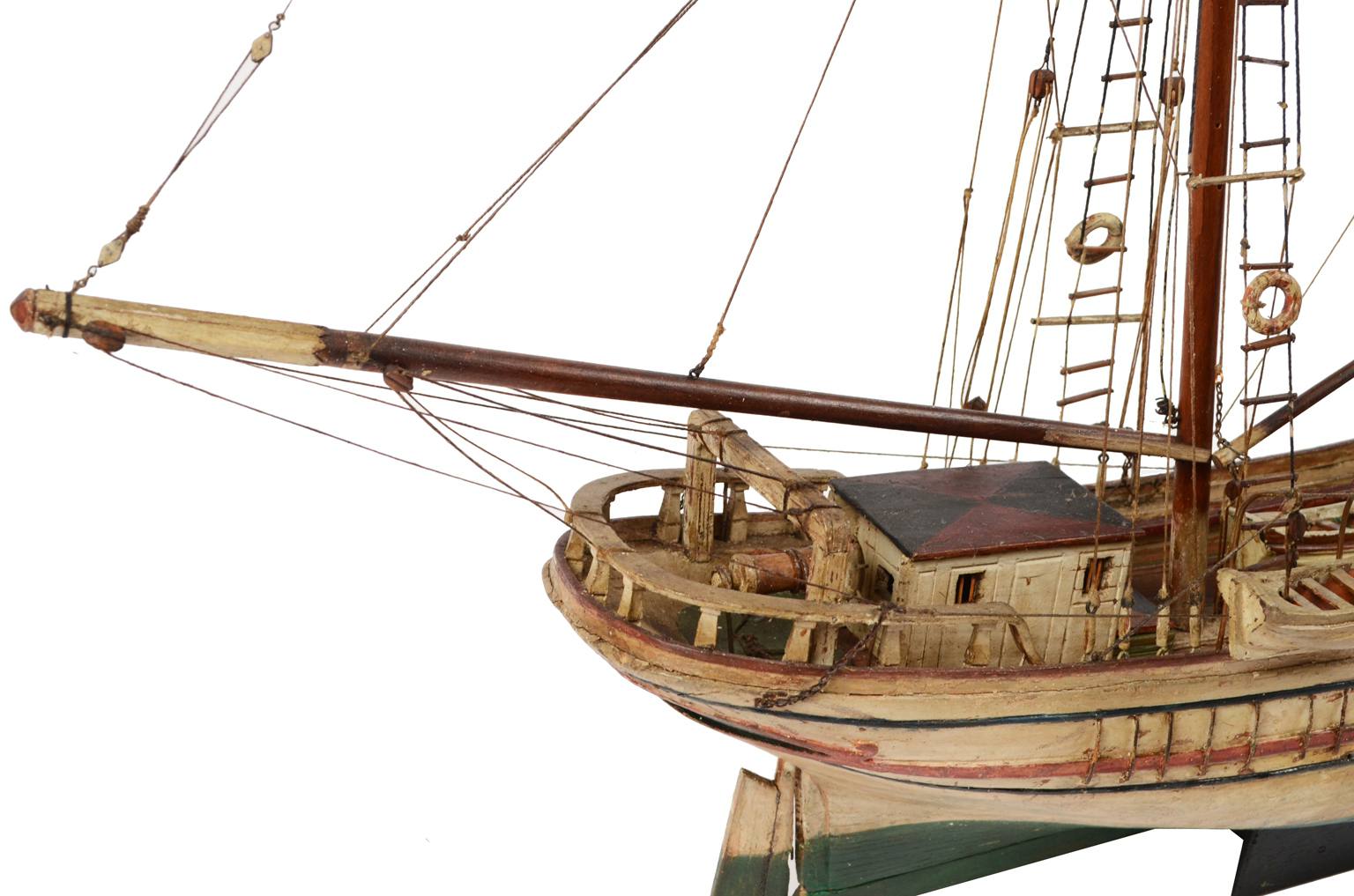 Antiquariato nautico/4496-Modellino caicco
