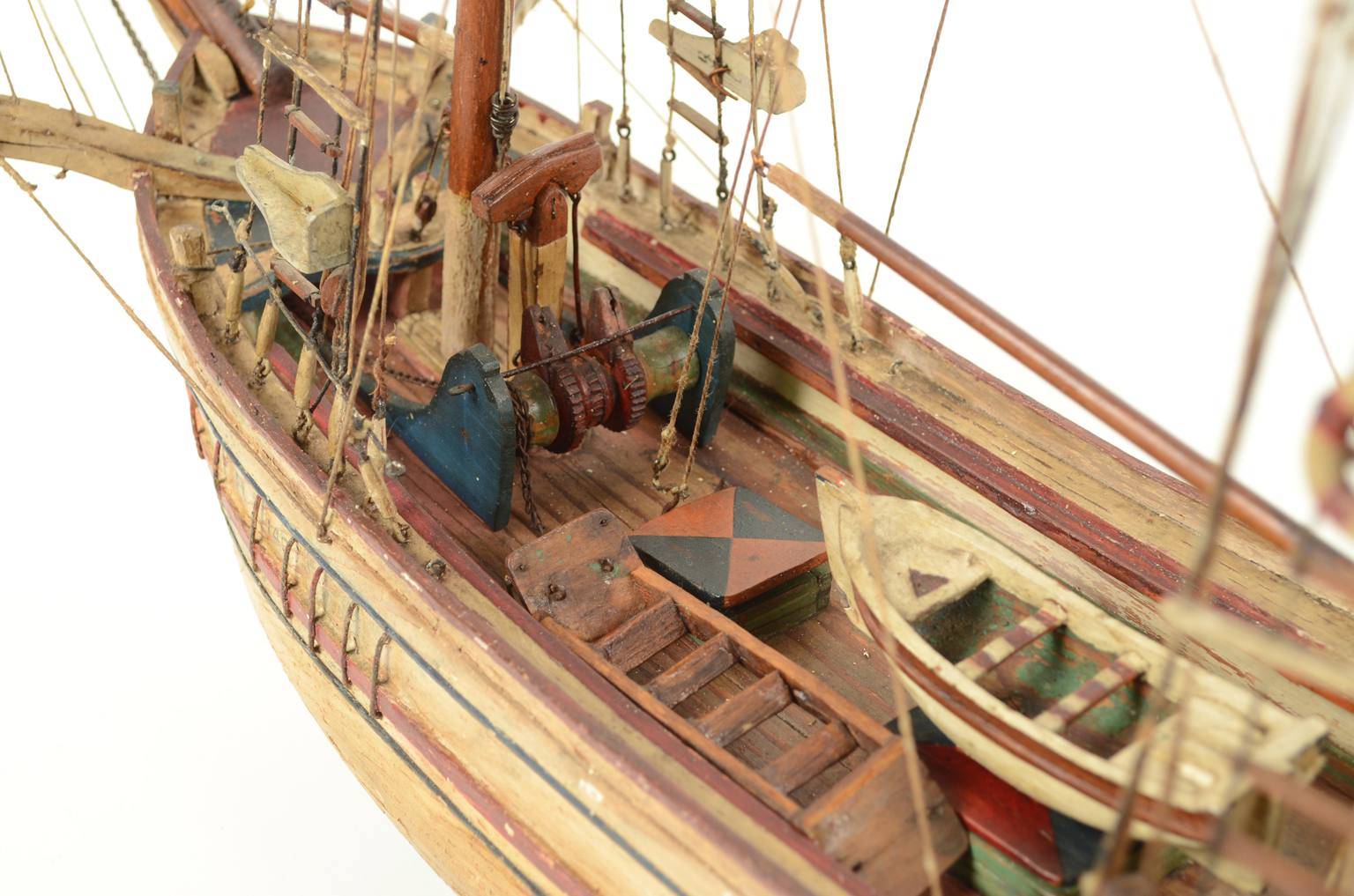 Antiquariato nautico/4496-Modellino caicco