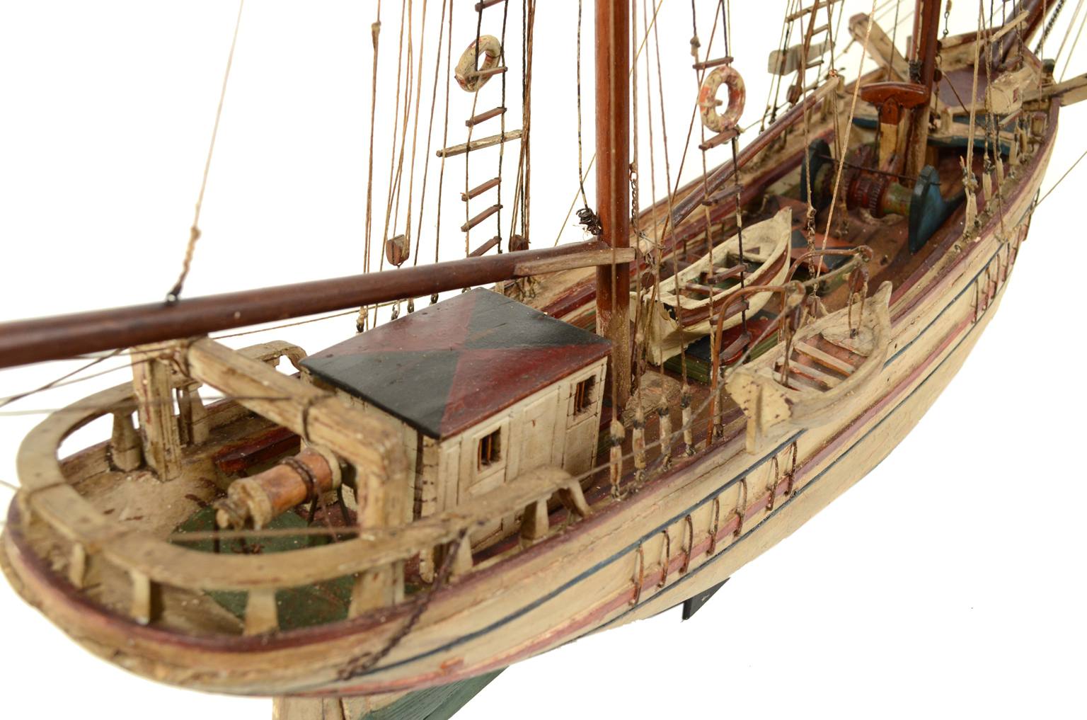 Antiquariato nautico/4496-Modellino caicco