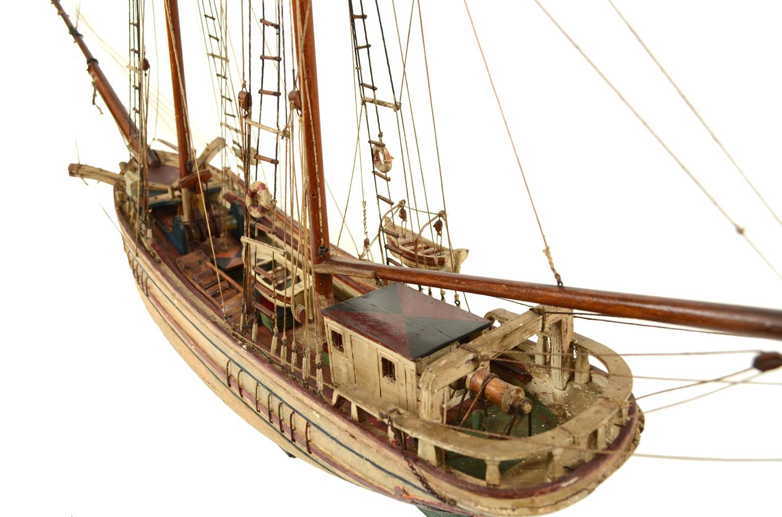 Antiquariato nautico/4496-Modellino caicco