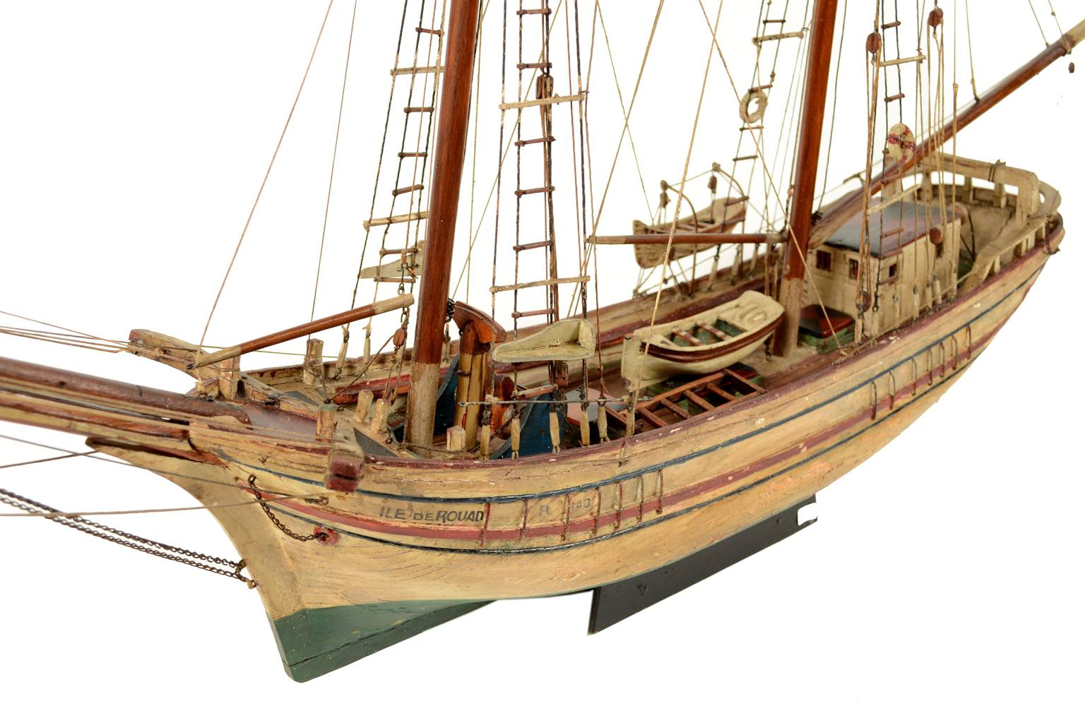 Antiquariato nautico/4496-Modellino caicco