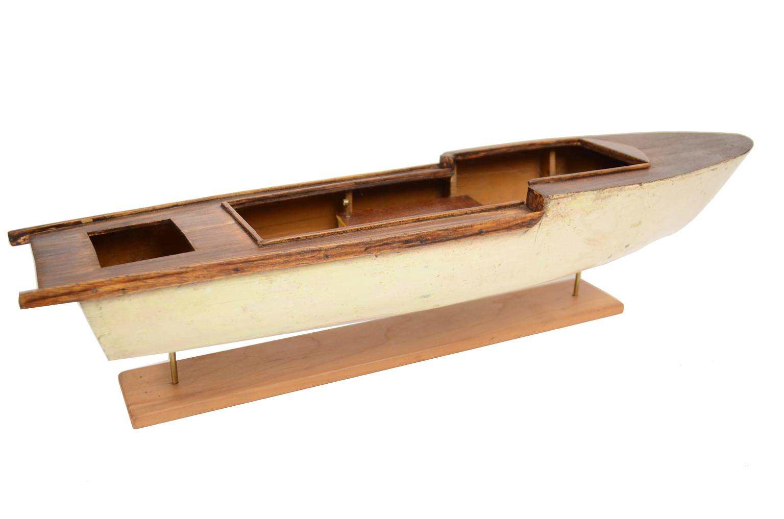Antiquariato nautico/4635A-Modellino motoscafo