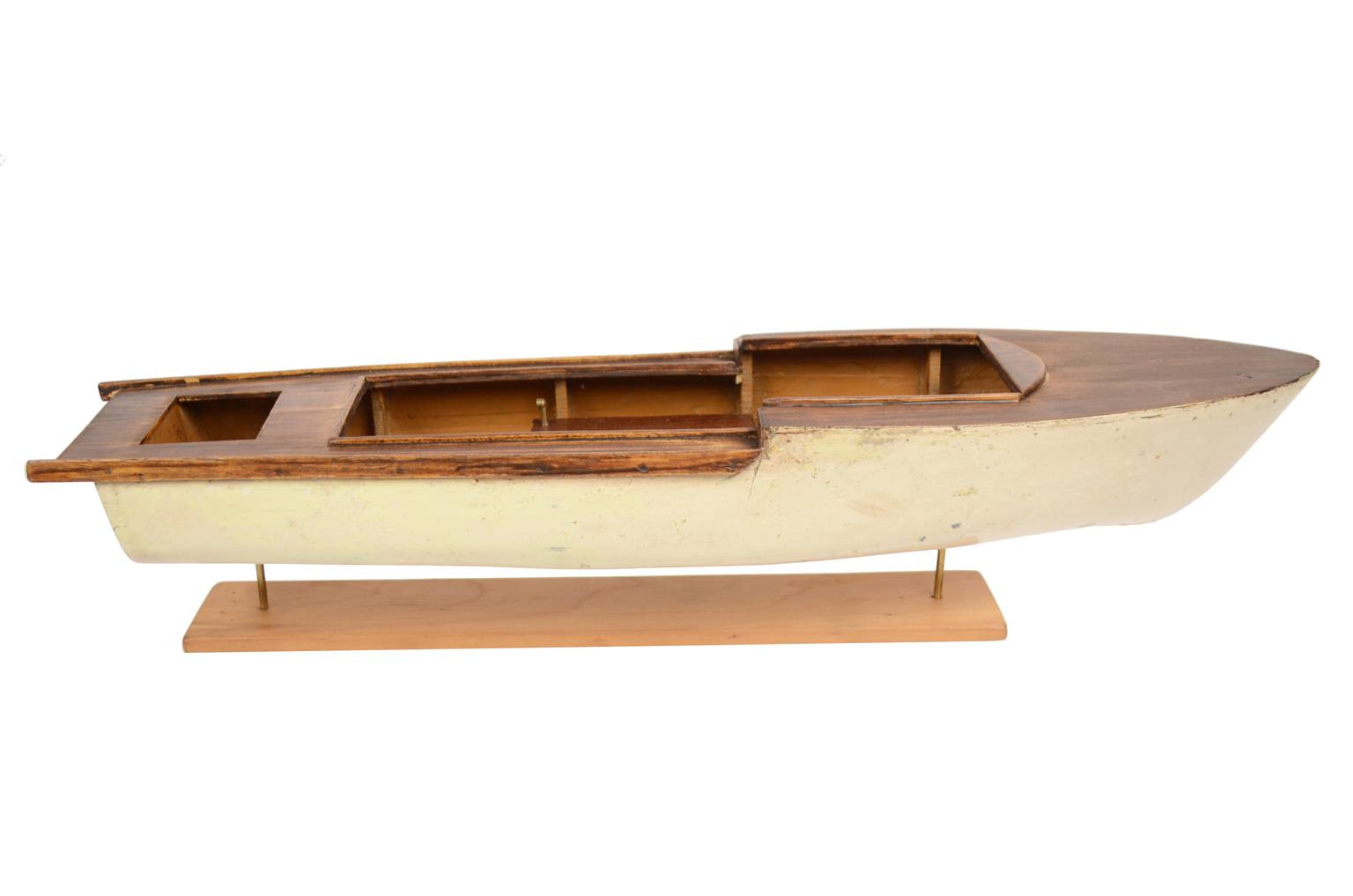 Antiquariato nautico/4635A-Modellino motoscafo