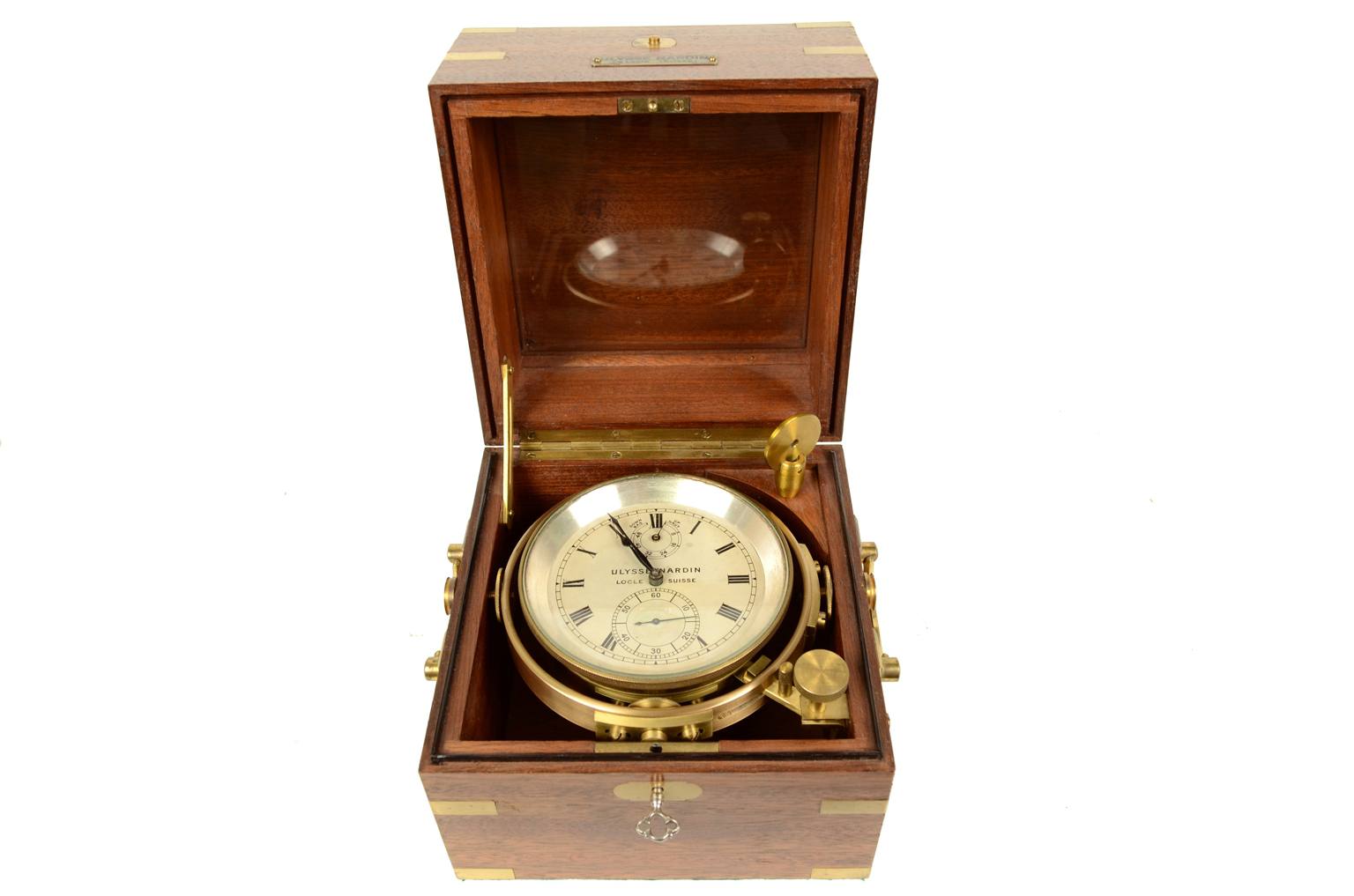 e Shop Nautical antiques Code 463A Marine chronometer Nardin