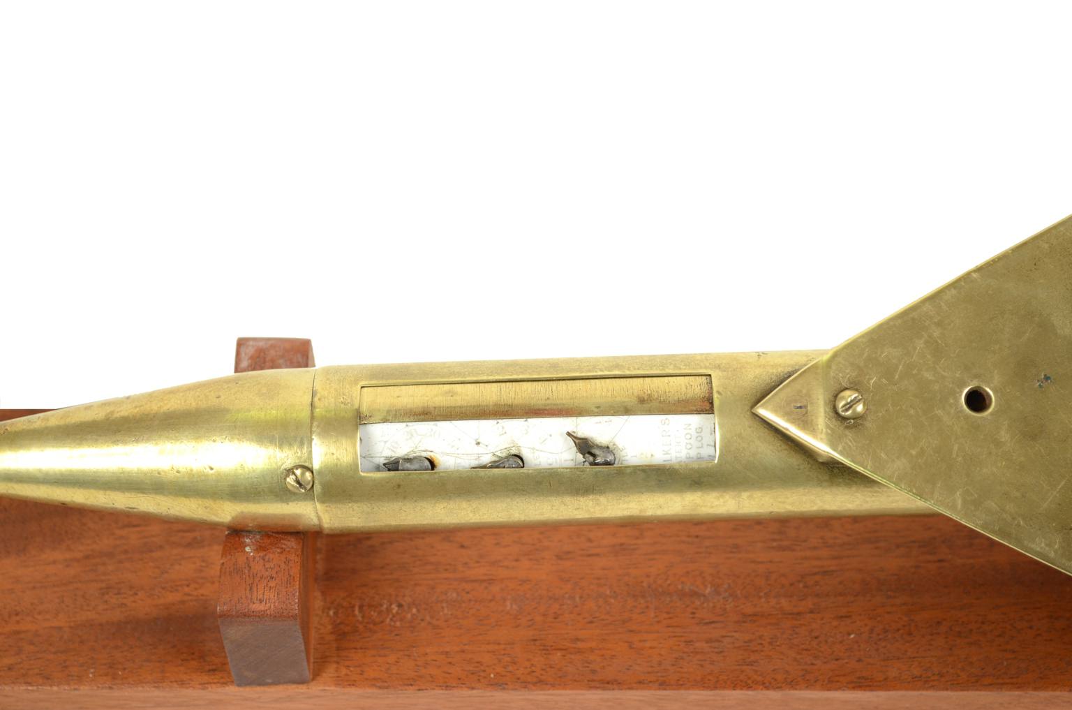 e-Shop/Nautical antiques/Code 4720 Nautical brass ship log