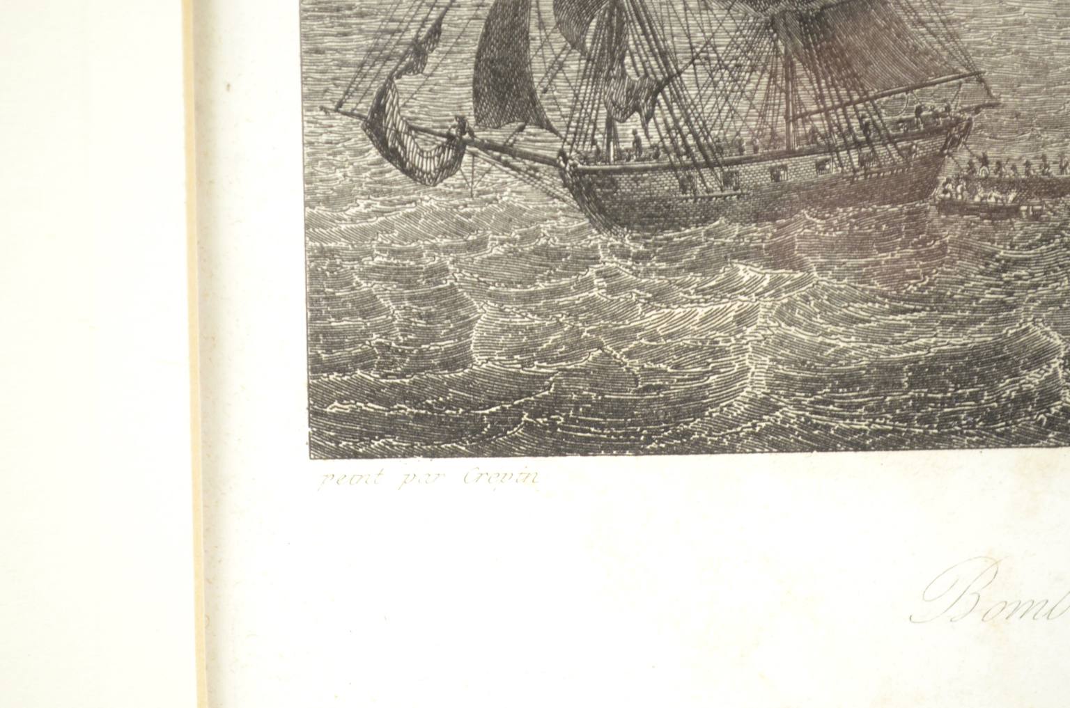 Nautical antiques/4759A-Print Cadiz 1823