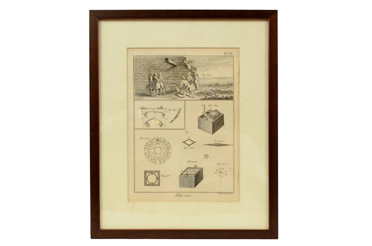 Nautical antiques/5695-Print by Panckoucke