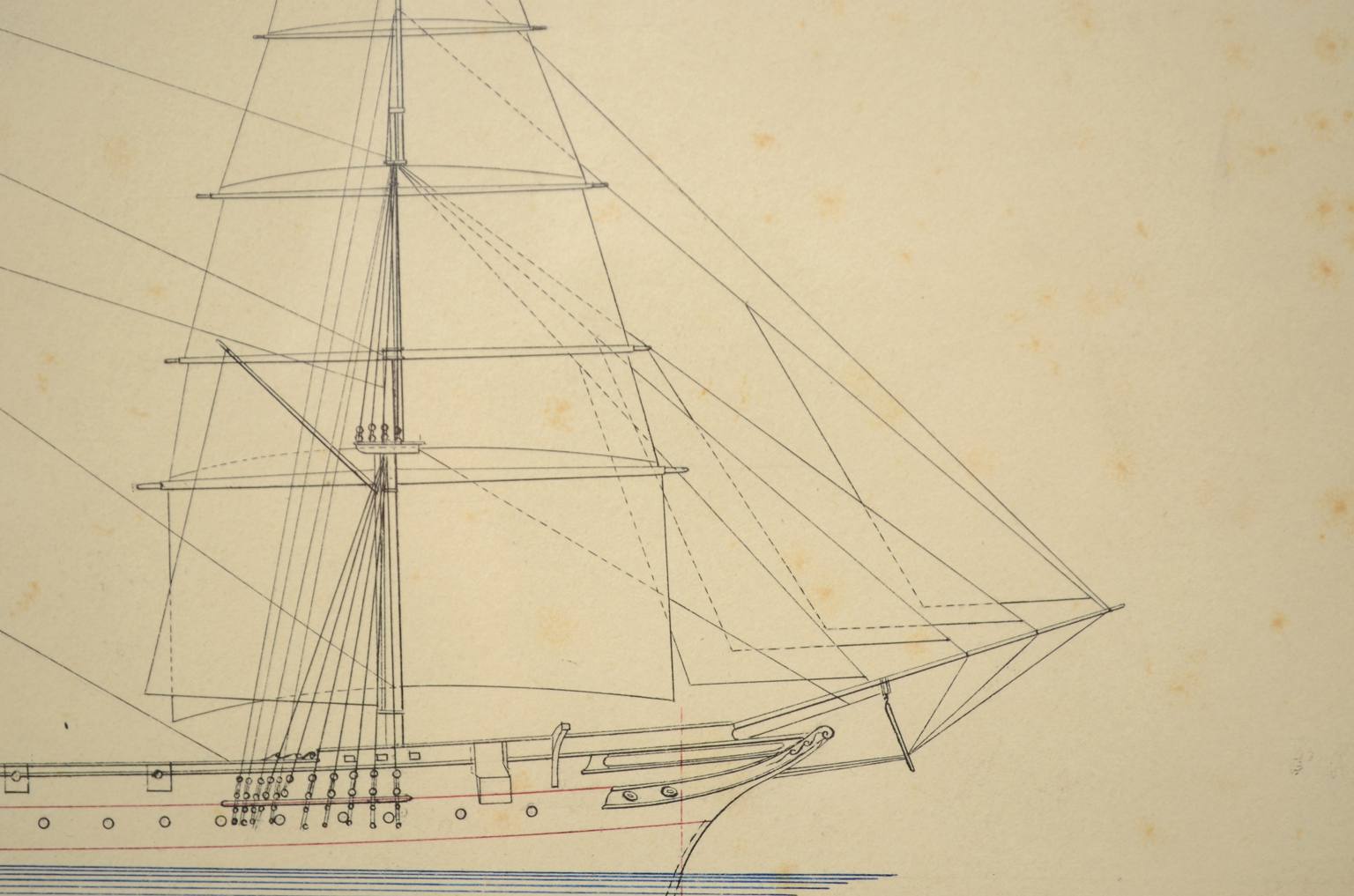 Nautical antiques/5698B-Antique print