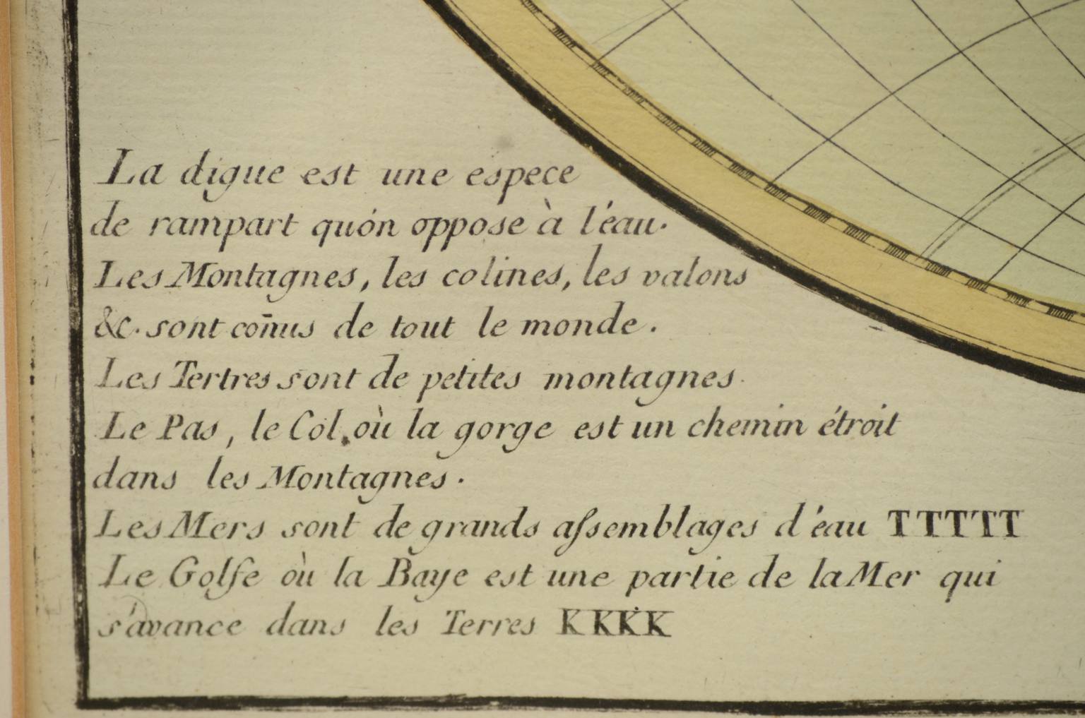 Antique globes-world maps/608-Antique geographic map