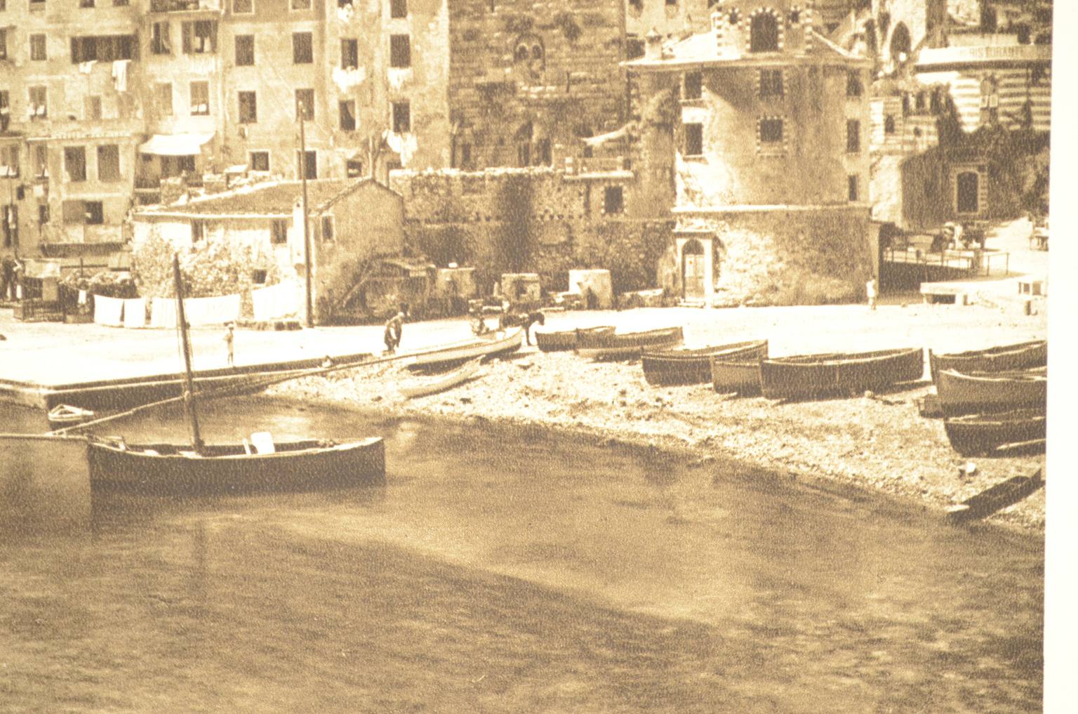 Nautical antiques/6089-Portovenere lithograph