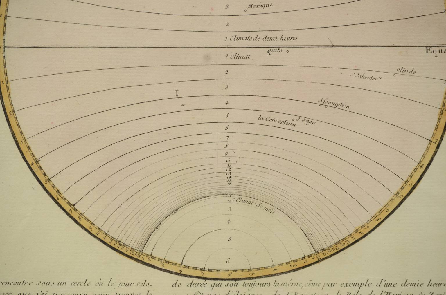 Antique globes-world maps/609-Antique geographic map