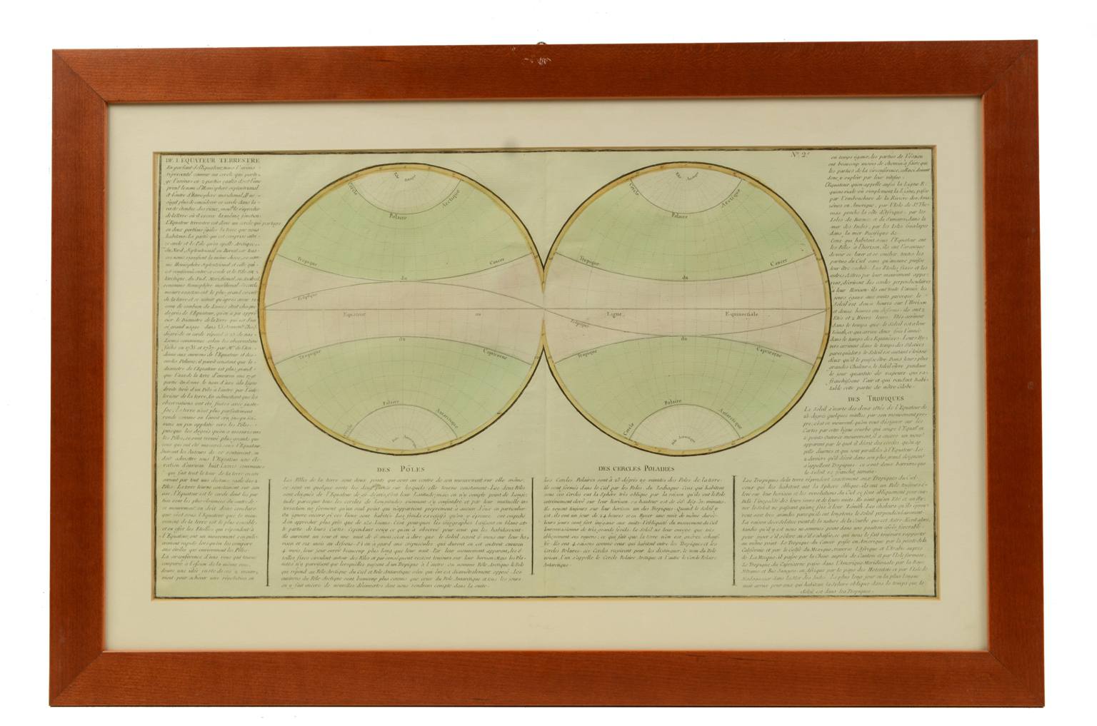 Globi-mappamondi antichi/610-Carta geografica epoca