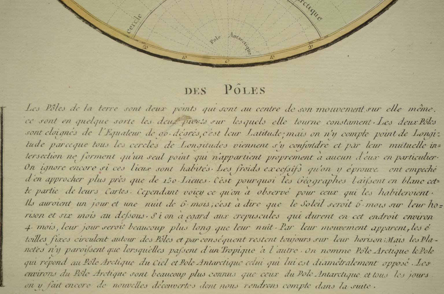 Antique globes-world maps/610-Antique geographic map