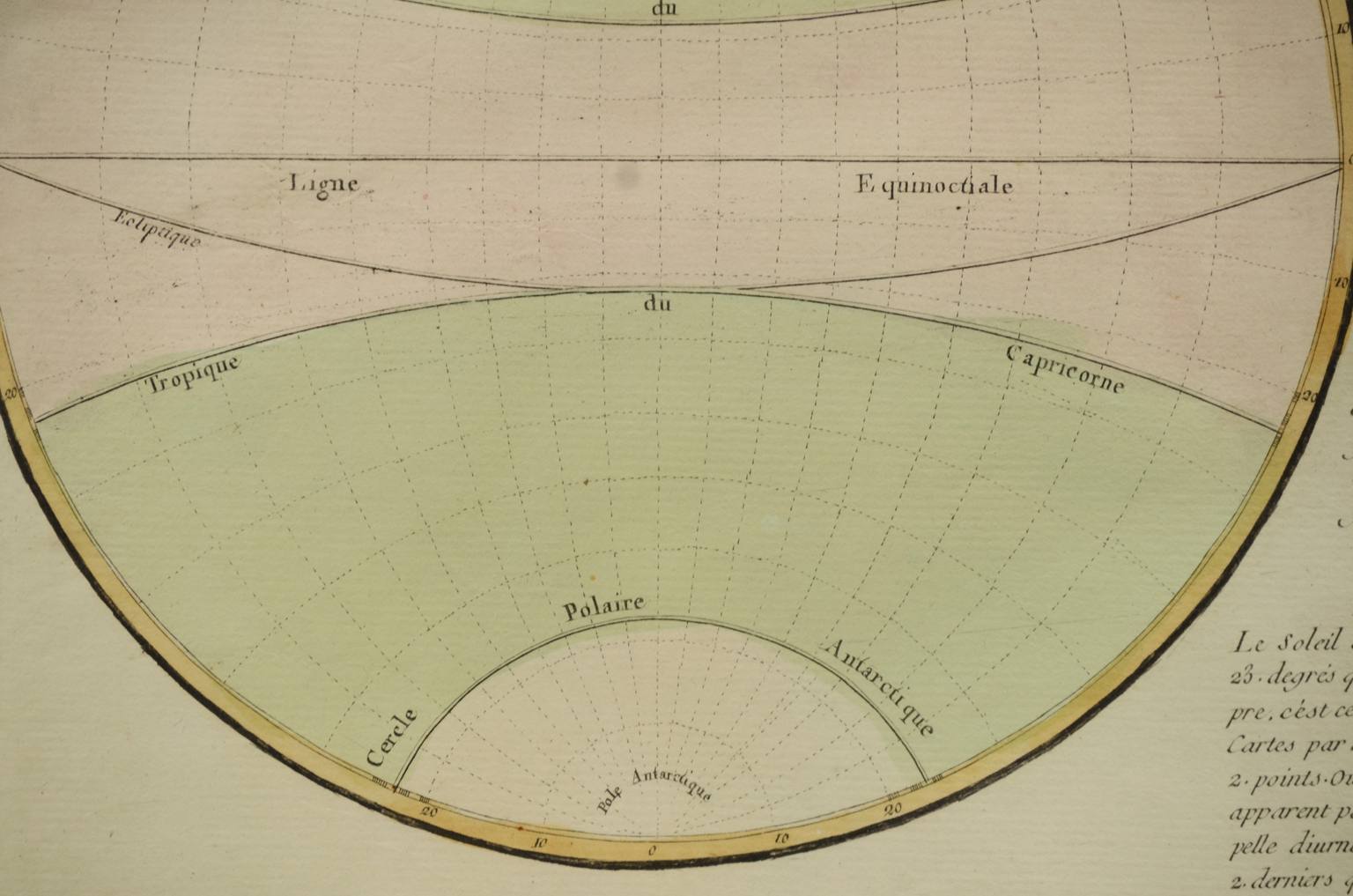 Antique globes-world maps/610-Antique geographic map