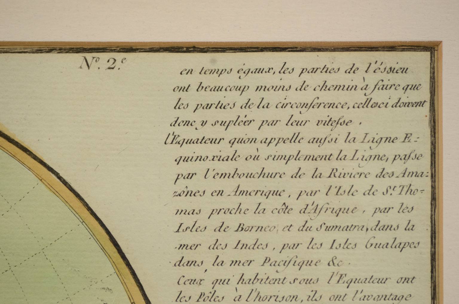 Antique globes-world maps/610-Antique geographic map