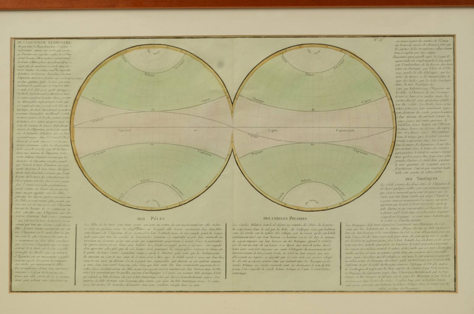 Antique globes-world maps/610-Antique geographic map