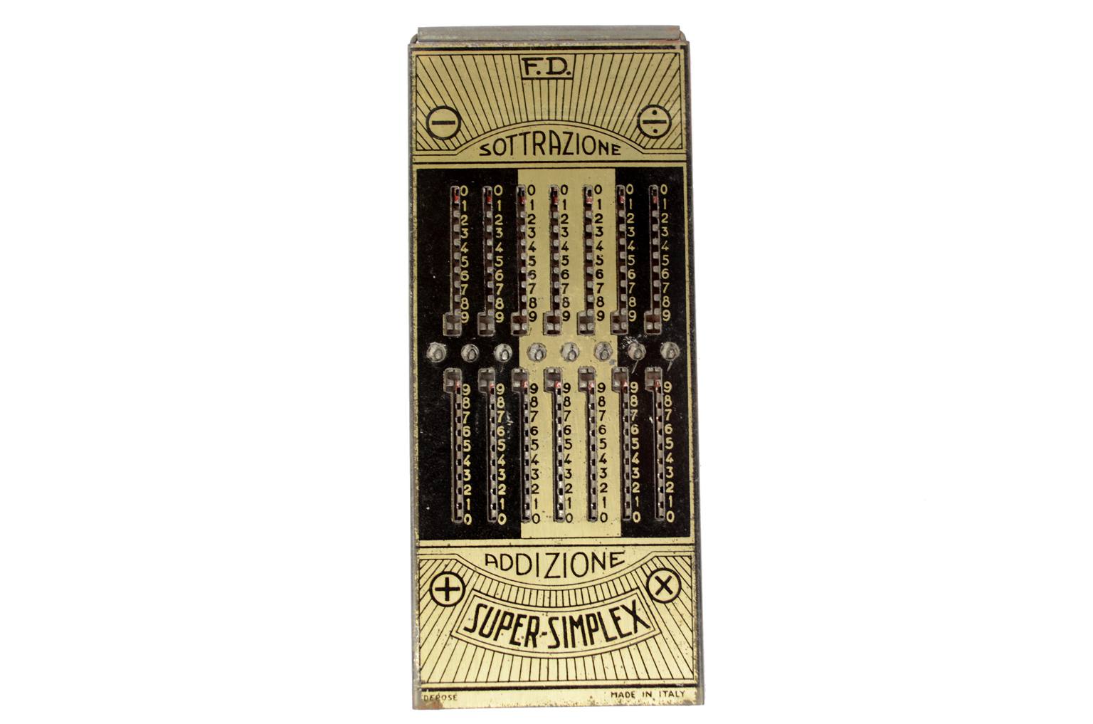 Antique measuring instruments/61054-Super Simplex