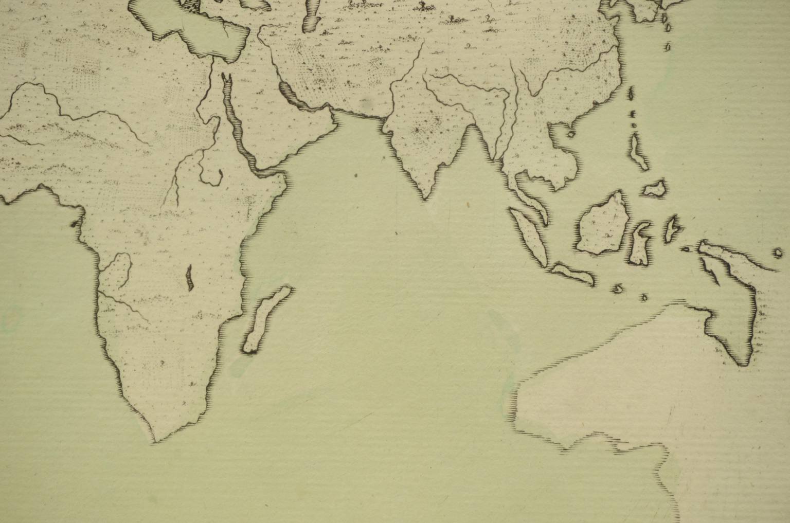 Antique globes-world maps/611-Antique geographic map