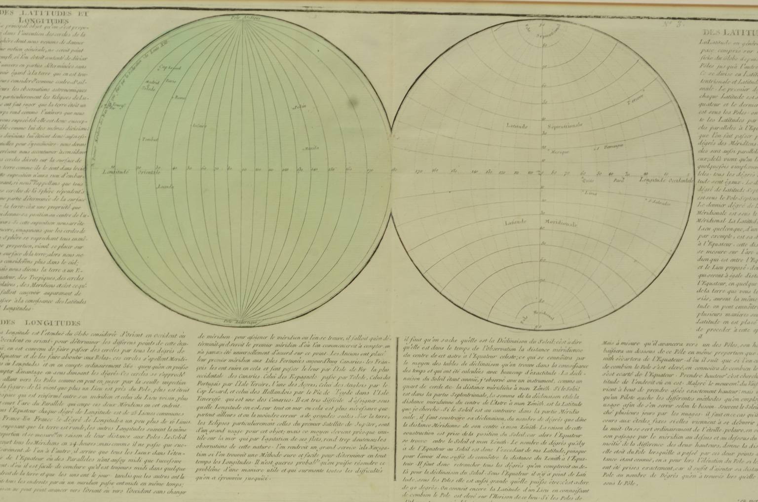 Globi-mappamondi antichi/612-Carta geografica epoca