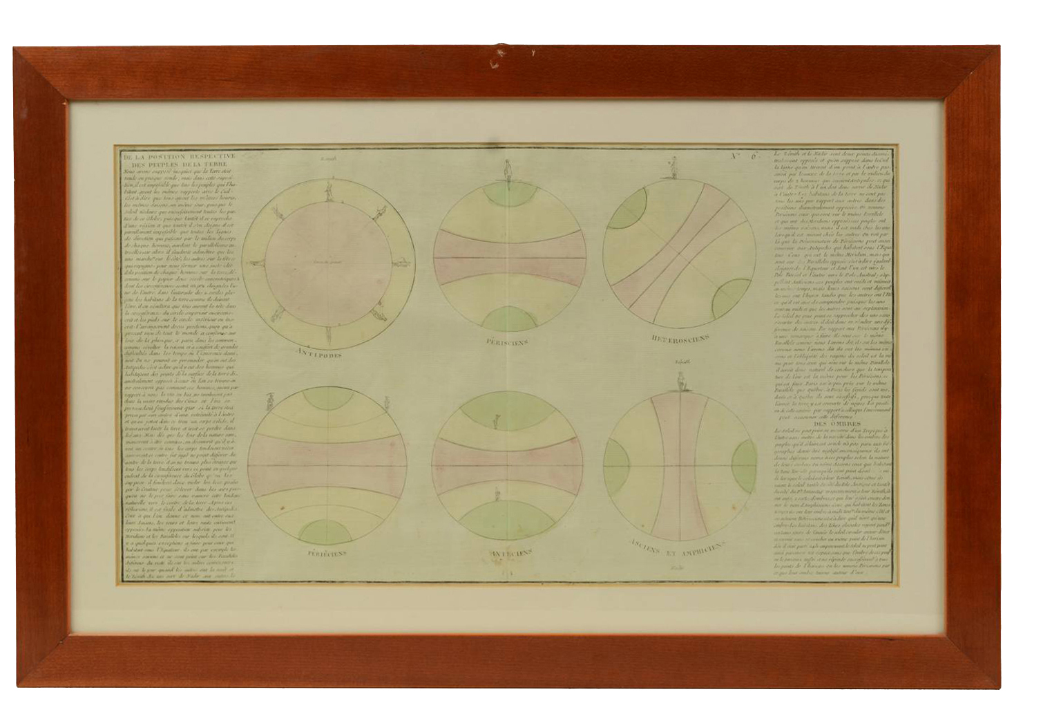 Antique globes-world maps/613-Antique geographic map