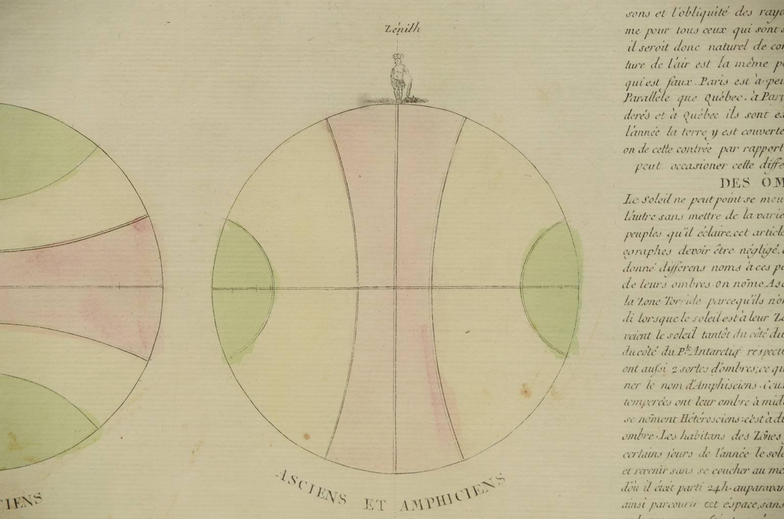 Antique globes-world maps/613-Antique geographic map