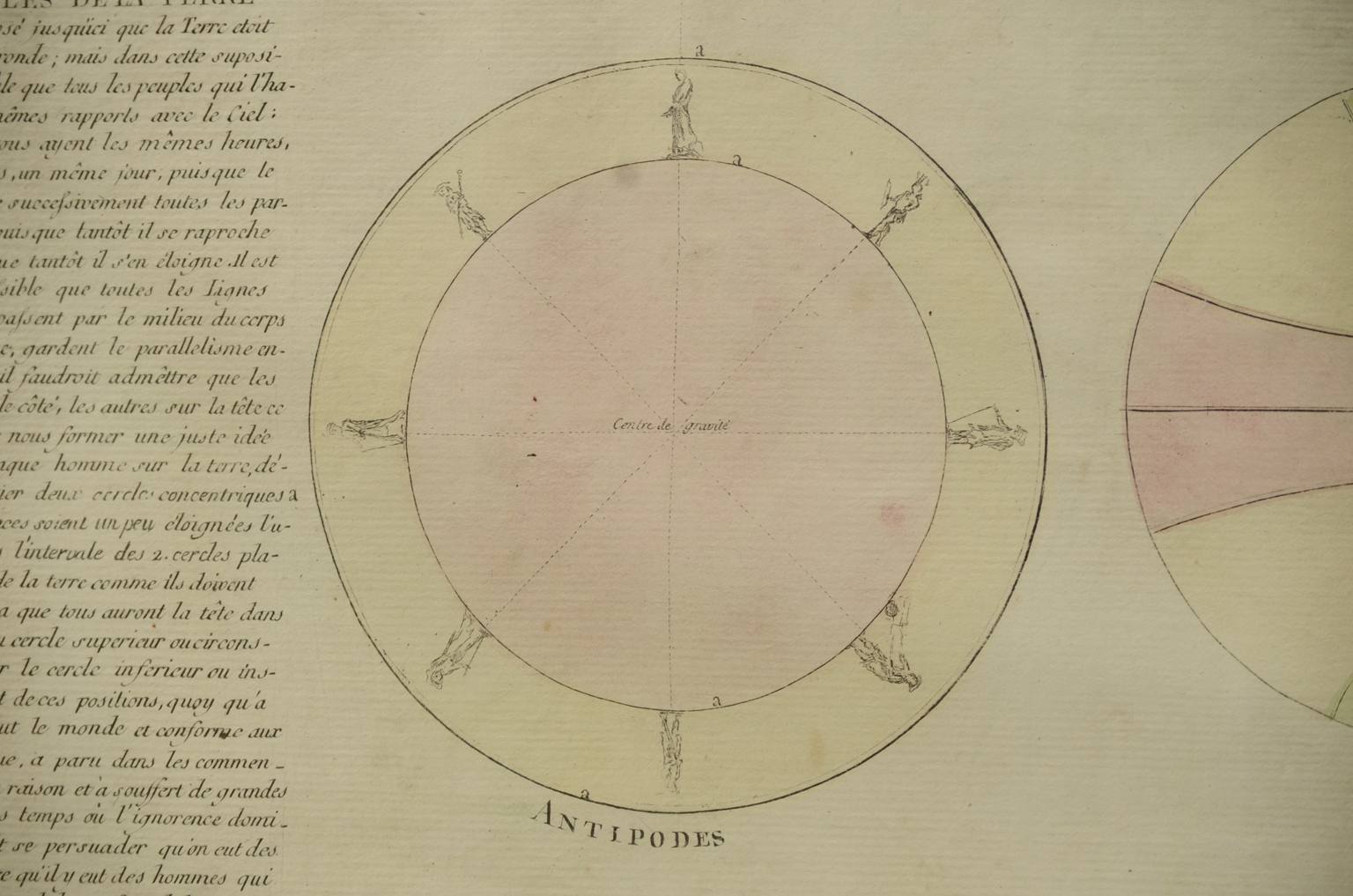 Antique globes-world maps/613-Antique geographic map