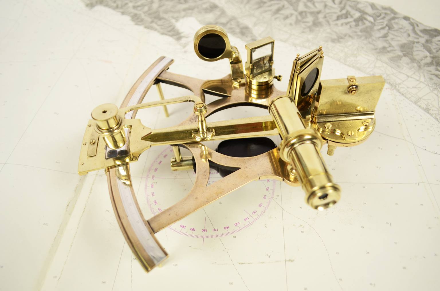 Nautical antiques/6166-Vintage sextant