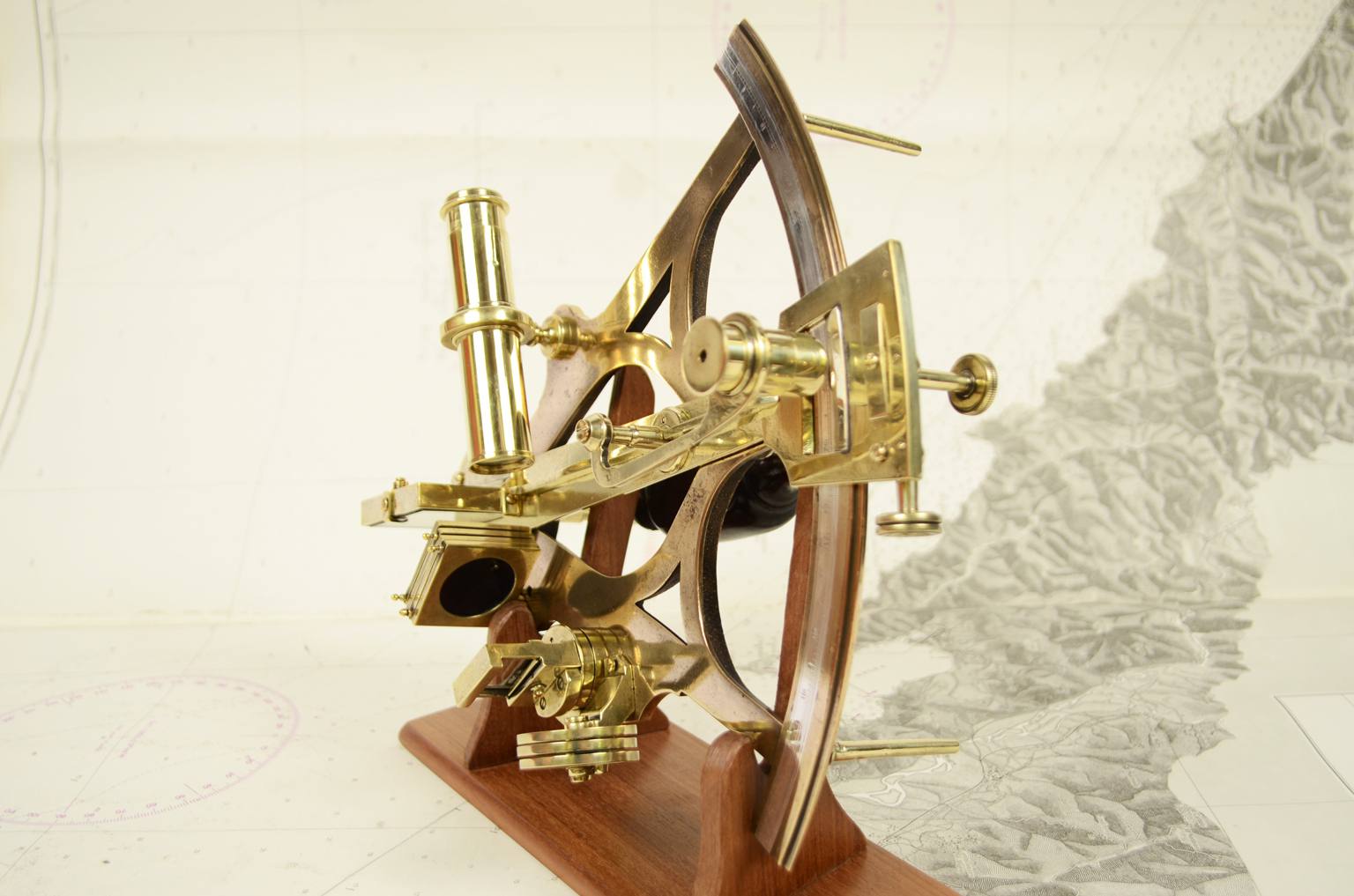Nautical antiques/6166-Vintage sextant