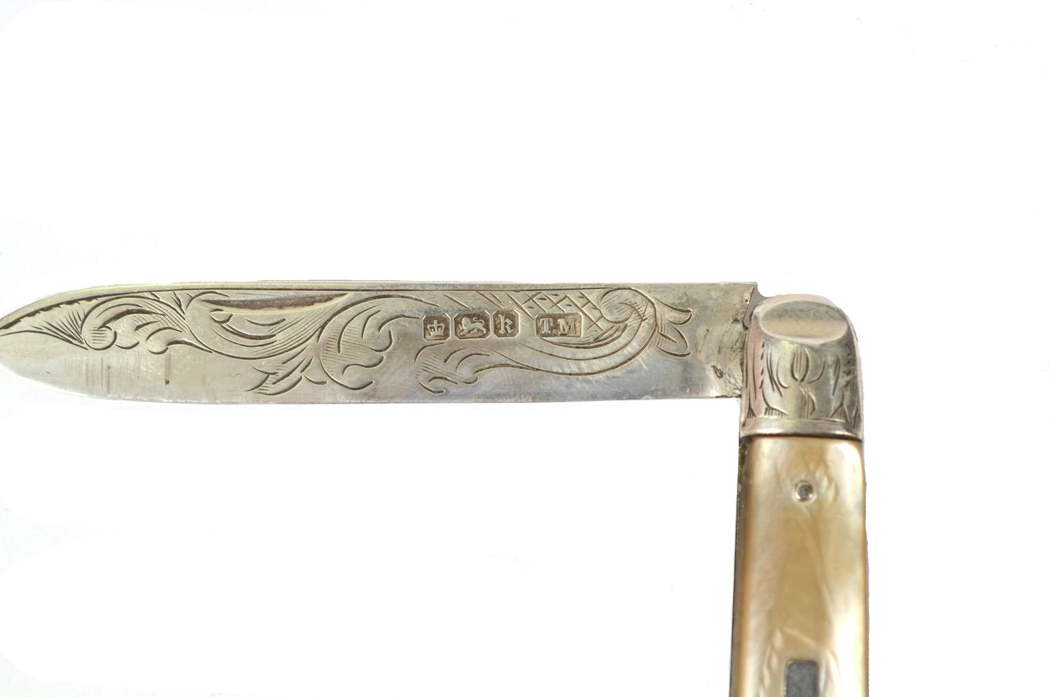 pocket knives/Code 61C Silver pocket knife