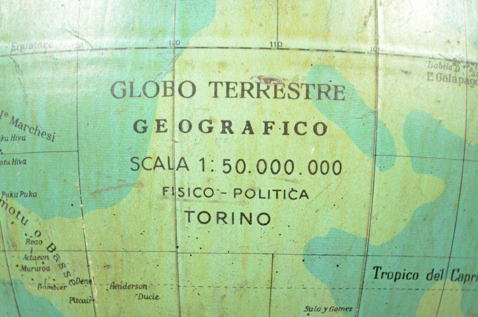 Antique globes-world maps/6239-Globe with light