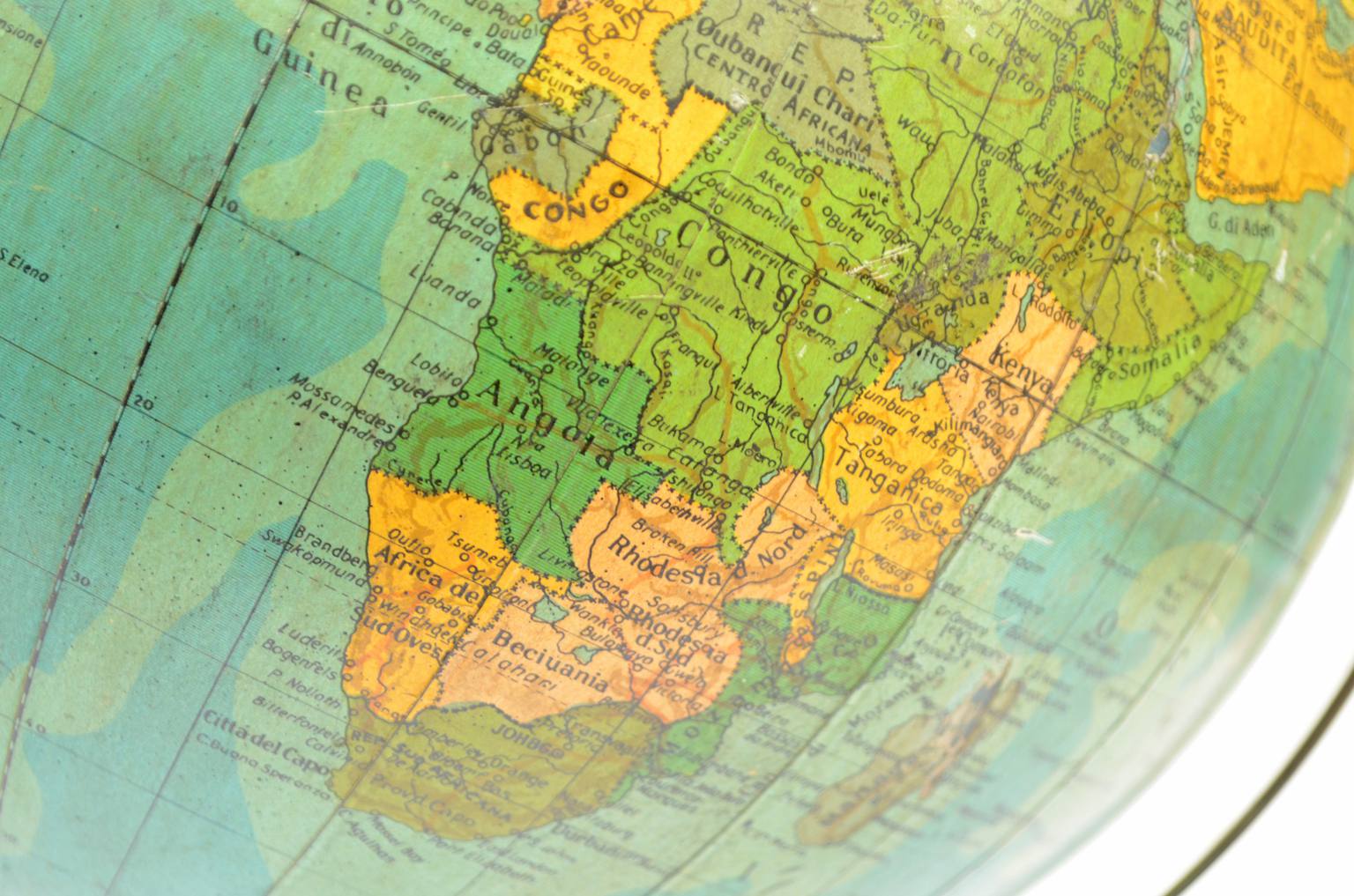 Antique globes-world maps/6239-Globe with light