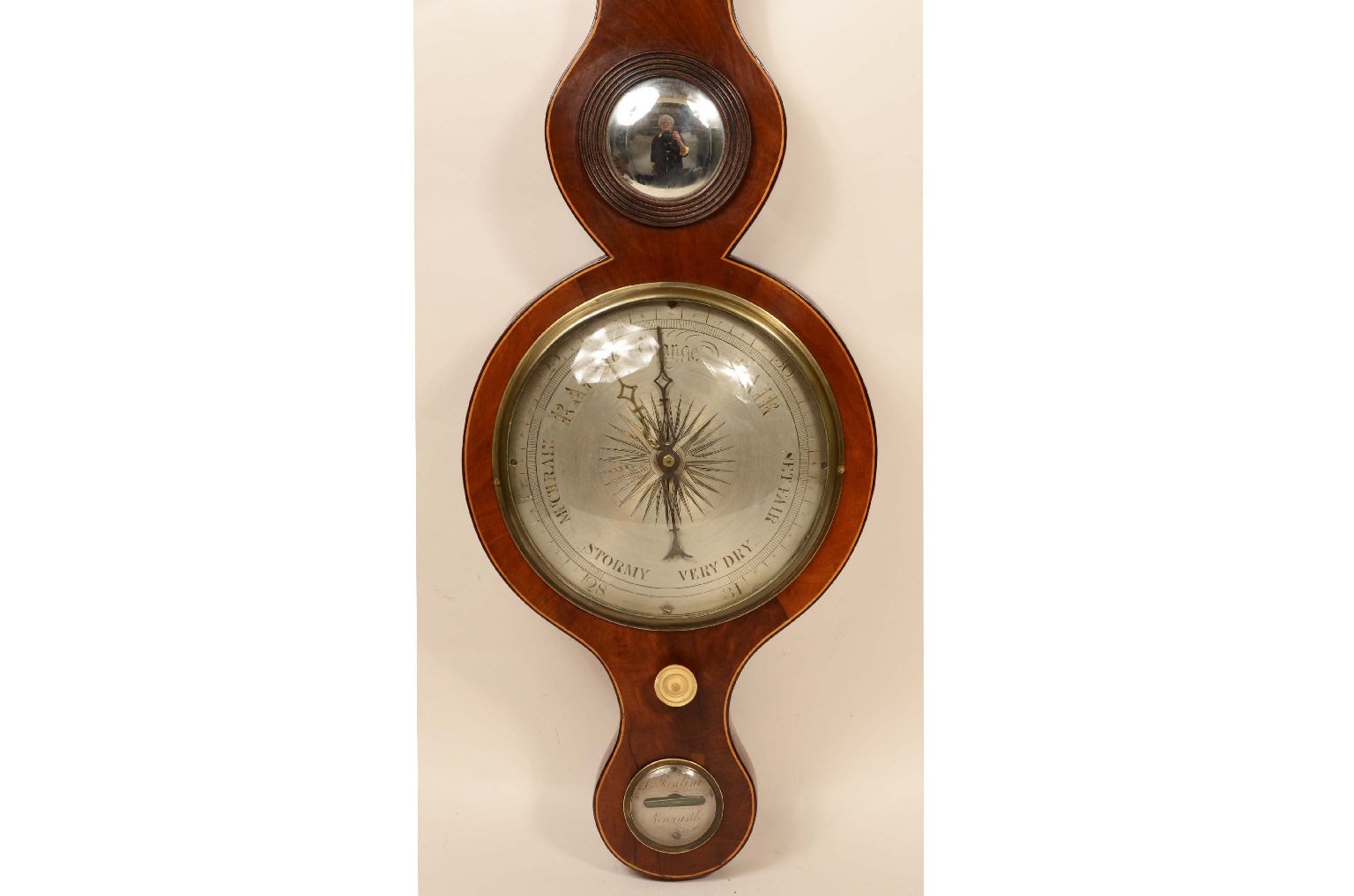 Antique barometers/631d-Barometer