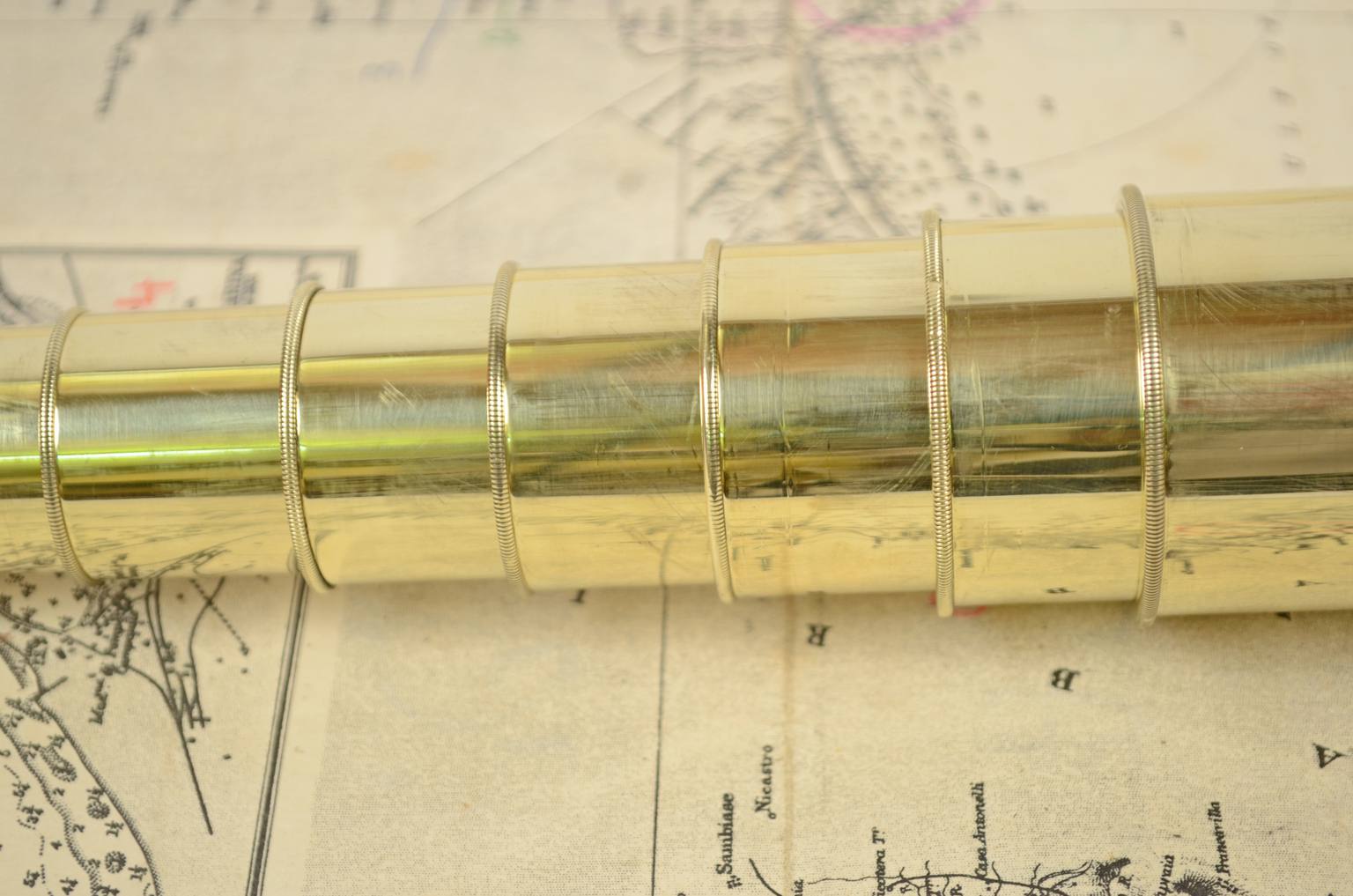 Nautical antiques/6335-Vintage telescope