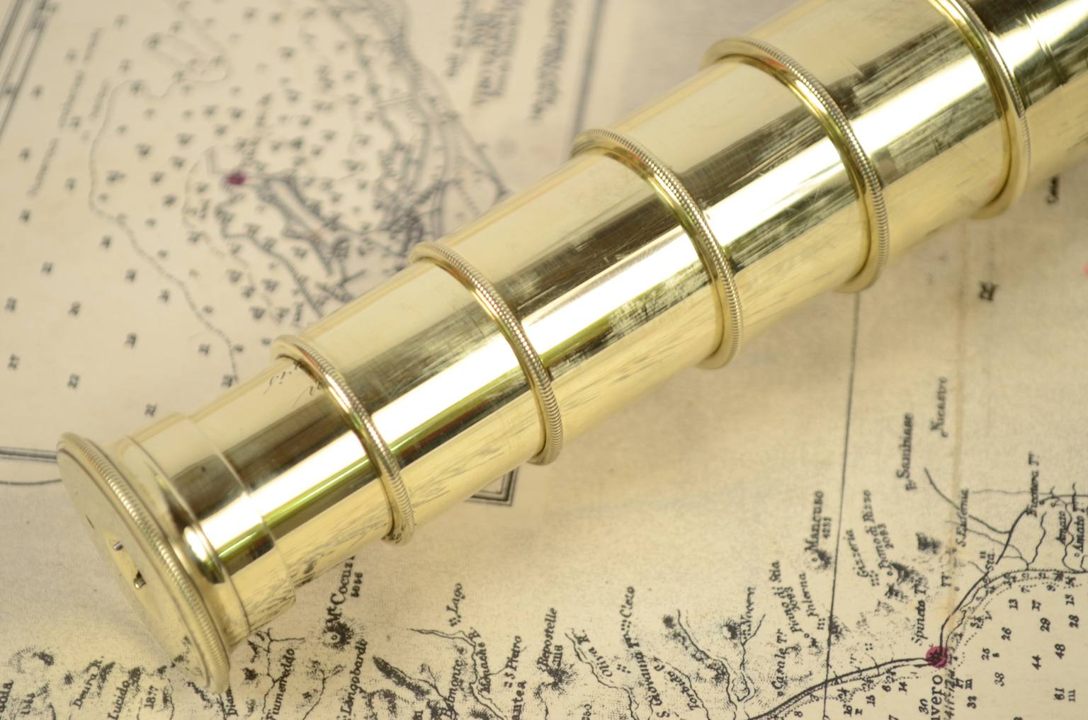 Nautical antiques/6335-Vintage telescope